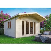 Fjordholz Holzgartenhaus Modell Kim 70 F | 4x4m