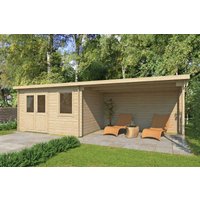 Fjordholz Holzgartenhaus Modell Gent 28 C | 4x3m