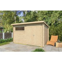 Fjordholz Holzgartenhaus Modell Gent 28 E | 3x3m