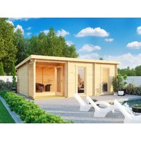 Fjordholz Pultdach Holzgartenhaus Modell Marianne 44 B | 5x4m