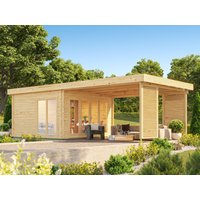 Fjordholz Gartenlounge Modell Carlise 44 | 6x4m