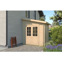 Holzgartenhaus Modell Pulti 44 D | 3x2m