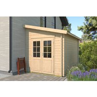 Holzgartenhaus Modell Pulti 44 F | 3x2m