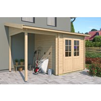 Holzgartenhaus Modell Pulti 44 H | 4x3m