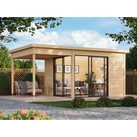 Fjordholz Holzgartenhaus Modell Office IsoSlide 1 SD | 5x3m