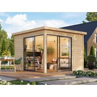 Fjordholz Holzgartenhaus Modell Office IsoSlide 1 | 3x3m