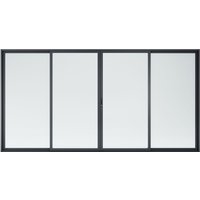 StarLine Aluminium Schiebetür ISO-Slide 400 x 206 | 4x2m