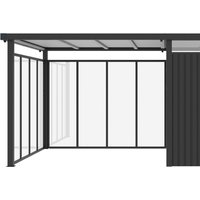 Wandset Glas für Seitendach Gerätehaus Style 7,56