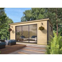 Fjordholz Holzgartenhaus Modell Poel-4 | 5x4m