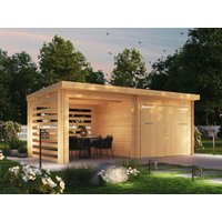Fjordholz Holzgartenhaus Modell Gardenstore 28 C, Natu | 6x3m