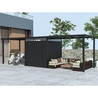 Metall Gerätehaus Modell Style 4,45 m² Spar-Set 3 | 4x3m