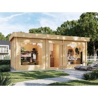 Fjordholz Holzgartenhaus Modell Funny 70 | 6x4m