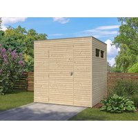 Holzgartenhaus Modell QB-Line 4,41 m² | 2x2m