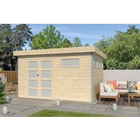 Holzgartenhaus Alu-Line Modell Kasuko-M | 4x3m