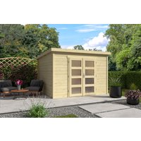 Pultdach Holzgartenhaus Modell Ella 28-C | 3x3m