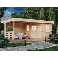 Fjordholz 5-Eck Holzgartenhaus Modell Hanno 28 | 5x3m
