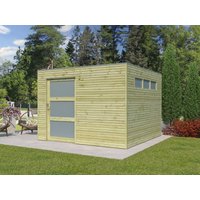 Holzgartenhaus Modell QBS-Line 9,00 m² | 3x3m