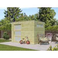 Holzgartenhaus Modell QBS-Line 6,30 m² | 3x2m