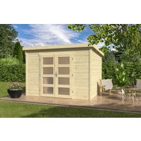 Pultdach Holzgartenhaus Modell Ella 28-B | 3x2m