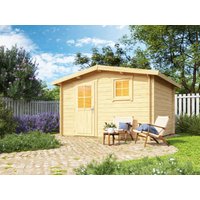 Fjordholz Satteldach Holzgartenhaus Modell Eliza 4B | 3x3m