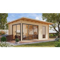 Fjordholz Holzgartenhaus Modell Starla 44 F | 6x4m
