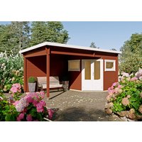 Fjordholz 5-Eck Holzgartenhaus Modell Leva 2C | 6x3m