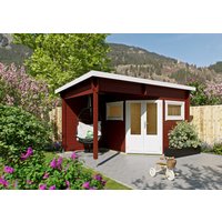 Fjordholz 5-Eck Holzgartenhaus Modell Leva 2B | 5x3m