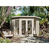 Fjordholz 5 Eck Holzgartenhaus Modell Abbie 28 | 3x3m