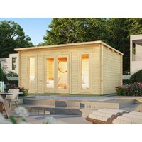 Fjordholz Pultdach Holzgartenhaus Modell Mali 28 C | 4x3m