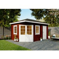 Fjordholz 5-Eck Holzgartenhaus Modell Evelyn 3D | 3x3m
