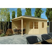 Fjordholz 5-Eck Holzgartenhaus Modell Evelyn 3B | 4x3m