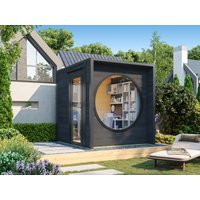 Fjordholz Holzgartenhaus Modell Office Box Größe XXS s | 3x3m