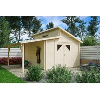 Fjordholz Holzgartenhaus Modell Varianta 44 E +SD | 5x4m