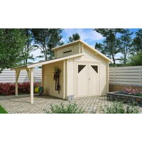 Fjordholz Holzgartenhaus Modell Varianta 44 B +SD | 6x4m