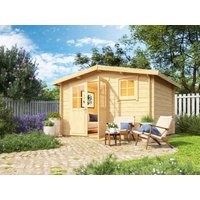 Fjordholz Satteldach Holzgartenhaus Modell Eliza 4F | 3x3m