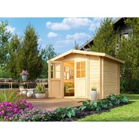 Fjordholz Satteldach Holzgartenhaus Modell Eliza 2D | 3x2m