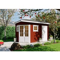 Fjordholz 5-Eck Holzgartenhaus Modell Evelyn 1D | 3x3m