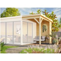 Fjordholz Seitendach für Holzgartenhaus Mia 28 | 3x2m