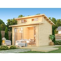 Fjordholz Holzgartenhaus Avantgarde 44-A Alu | 6x4m