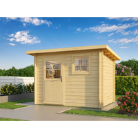 Fjordholz Pultdach Holzgartenhaus Modell Ezra 2B | 3x2m