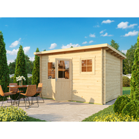 Fjordholz Pultdach Holzgartenhaus Modell Ezra 4F | 3x2m