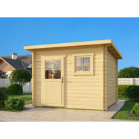 Fjordholz Pultdach Holzgartenhaus Modell Ezra 3B | 3x3m
