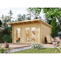 Fjordholz Holzgartenhaus Modell Berlin 70 C Modern | 4x4m