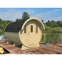 Camping Fass Bausatz/Schlaffass Modell 330 | 4x2m