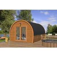 Premium Campinghaus  Modell Western isoliert | 6x4m