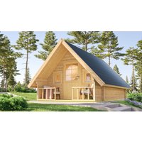 Fjordholz Campinghütte Modell Eifel 44 | 6x4m