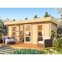 Fjordholz Holzgartenhaus Modell Cannes 34 | 6x3m