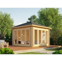 Fjordholz Gartenlounge Modell Kiano 44 G | 4x3m