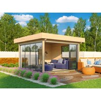 Fjordholz Glaspavillon Alu 44 C