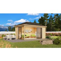 Fjordholz Gartenpavillon Modell Alu 44 C